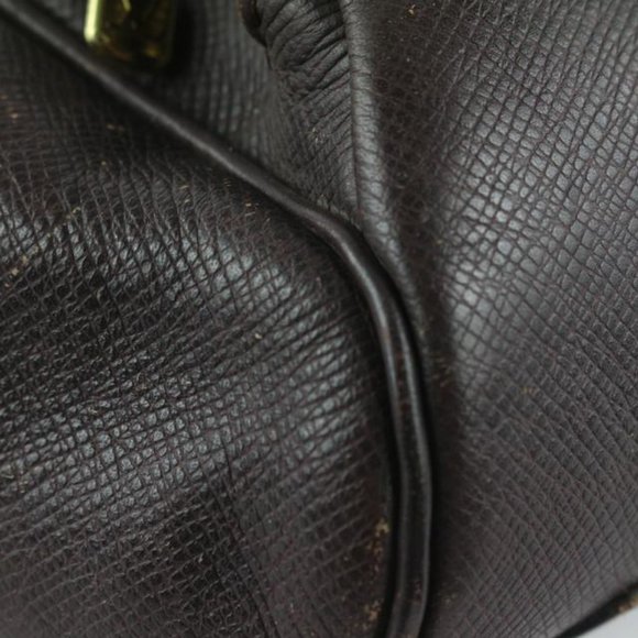 Louis Vuitton Burgundy Taiga Leather Cassiar Backpack 12lv1101